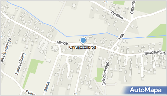 Paczkomat InPost CHU01F, Mickiewicza 107, Chruszczobród 42-456