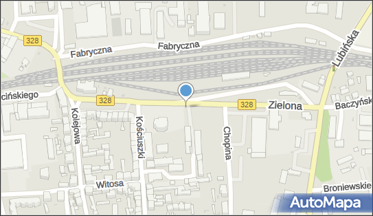 Paczkomat InPost CHW02M, Tadeusza Kościuszki 28D, Chojnów 59-225