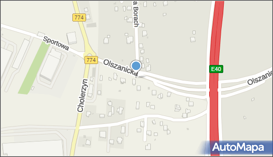 Paczkomat InPost CHX01M, Cholerzyn 511, Cholerzyn 32-060