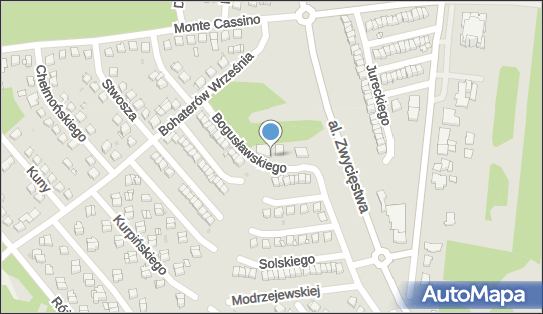 Paczkomat InPost CIE05M, Bogusławskiego 15, Ciechanów 06-400