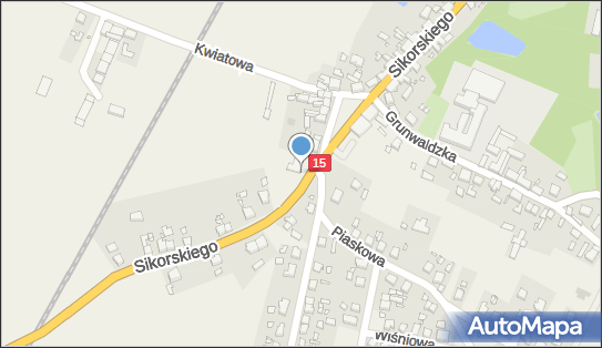 Paczkomat InPost CIK01M, Sikorskiego 60, Cieszków 56-330