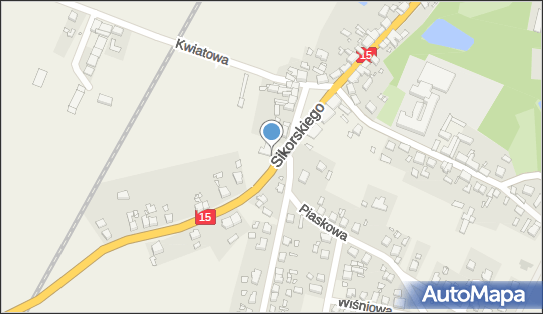 Paczkomat InPost CIK01M, Sikorskiego 60, Cieszków 56-330