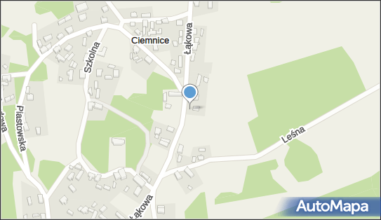 Paczkomat InPost CIMN01BAPP, Łąkowa 12A, Ciemnice 66-615