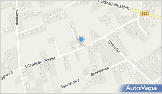 Paczkomat InPost CKC03M, Obrońców Pokoju 10, Ćwiklice 43-229