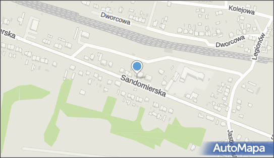 Paczkomat InPost CMI01G, Sandomierska 235, Ćmielów 27-440