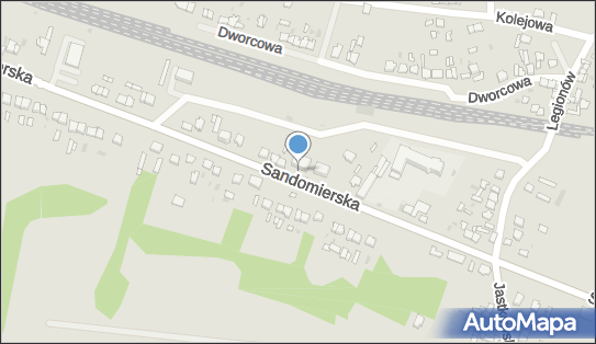 Paczkomat InPost CMI01G, Sandomierska 235, Ćmielów 27-440