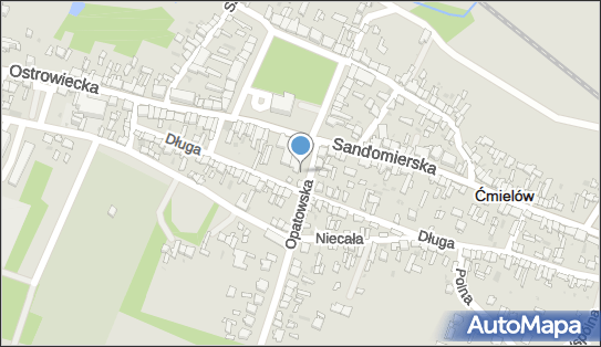 Paczkomat InPost CMI01M, Rynek 35, Ćmielów 27-440