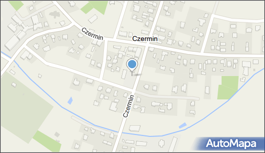 Paczkomat InPost CMN01M, Czermin 59, Czermin 39-304