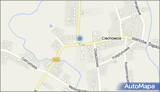 Paczkomat InPost CNCQ01BAPP, Powstańców Śląskich 1, Ciechowice 47-442