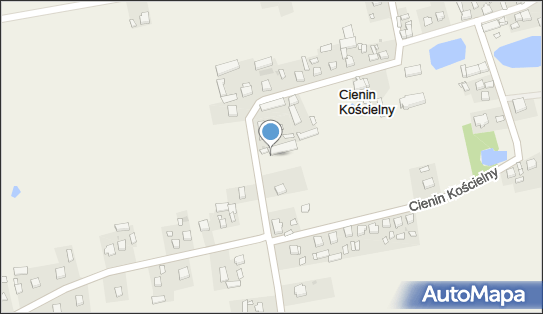 Paczkomat InPost CNK01M, Cienin Kościelny 55a, Cienin Kościelny 62-400