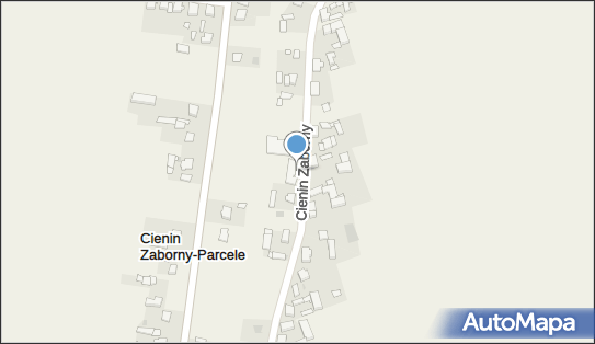 Paczkomat InPost CNZ01BAPP, Cienin Zaborny 31, Cienin Zaborny 62-400
