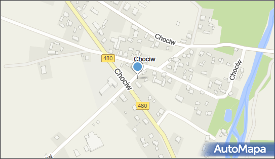 Paczkomat InPost COV01M, Chociw 173, Chociw 98-170