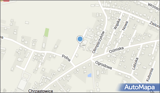Paczkomat InPost CRA01N, Polna 2B, Chrząstowice 46-053