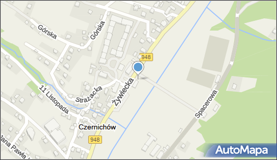 Paczkomat InPost CRI01M, Żywiecka 4, Czernichów 34-311