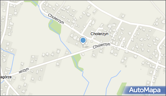 Paczkomat InPost CRX01M, Cholerzyn 233, Cholerzyn 32-060