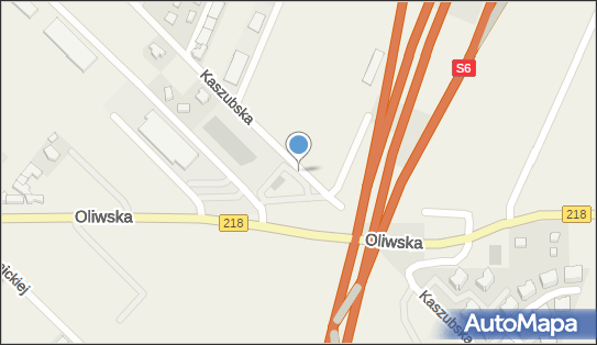 Paczkomat InPost CSC01M, Oliwska 56, Chwaszczyno 80-209