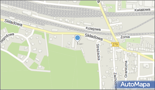 Paczkomat InPost CSK02M, Składowa 2B, Czerwieńsk 66-016
