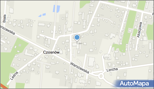Paczkomat InPost CSN01M, Gminna 6, Czosnów 05-152