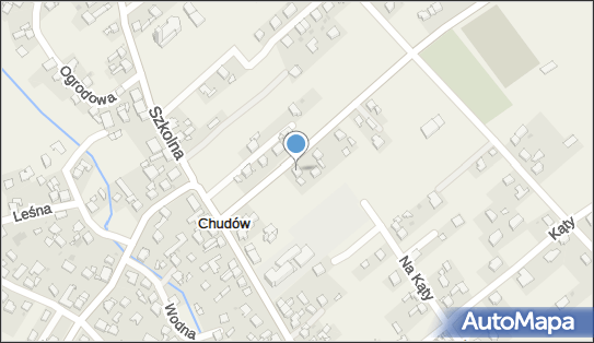 Paczkomat InPost CUD01M, Zabrska 2, Chudów 44-177