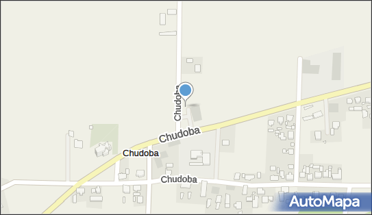 Paczkomat InPost CUO01M, Chudoba 177F, Chudoba 46-275