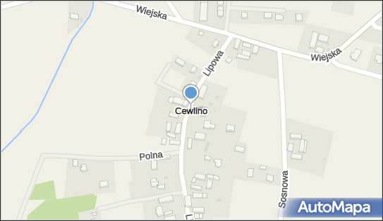 Paczkomat InPost CVNQ01BAPP, Lipowa 20, Cewlino 76-015