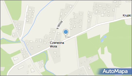 Paczkomat InPost CWOL01BAPP, Czerwona Wola 68a, Czerwona Wola 37-530