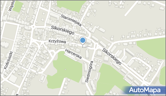 Paczkomat InPost CZA01BAPP, Krzyżowa 25, Czarnków 64-700