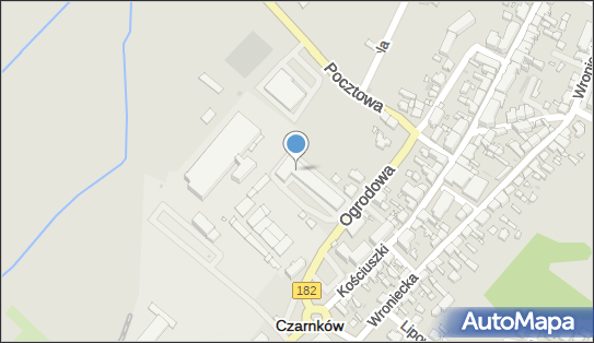 Paczkomat InPost CZA04M, Ogrodowa 23, Czarnków 64-700