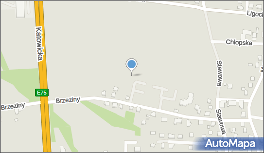 Paczkomat InPost CZD04BAPP, Stawowa 100F, Czechowice-Dziedzice 43-502