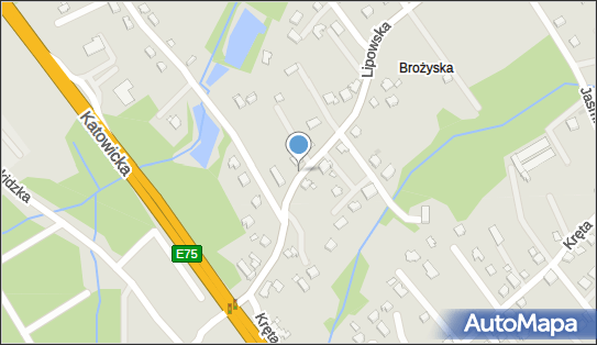 Paczkomat InPost CZD13M, Lipowska 66C, Czechowice-Dziedzice 43-502