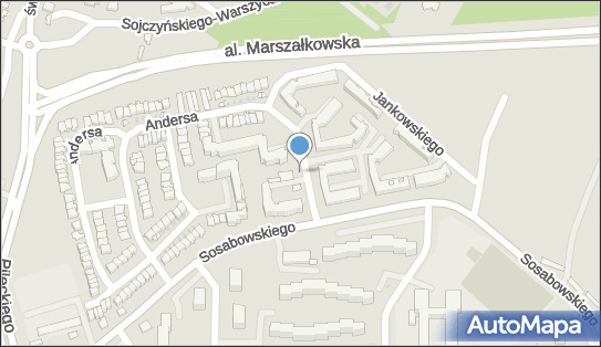 Paczkomat InPost CZE03APP, Andersa 12 J, Częstochowa 42-224