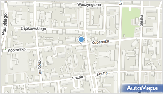 Paczkomat InPost CZE03M, Kopernika 45, Częstochowa 42-217