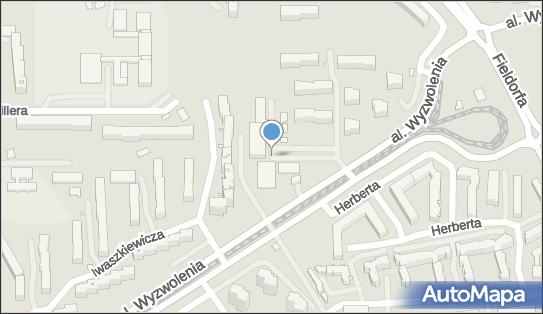 Paczkomat InPost CZE09A, al. Wyzwolenia 9, Częstochowa 42-224