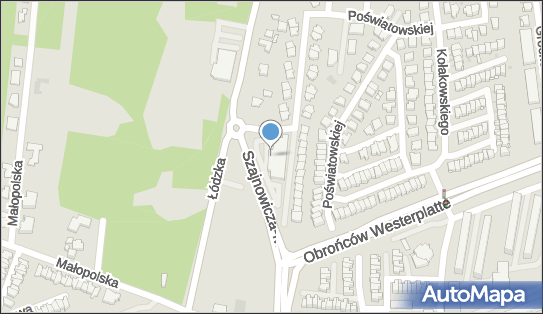 Paczkomat InPost CZE12M, Łódzka 204, Częstochowa 42-218