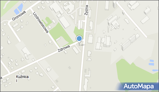 Paczkomat InPost CZE47M, Zdrowa 3, Częstochowa 42-271