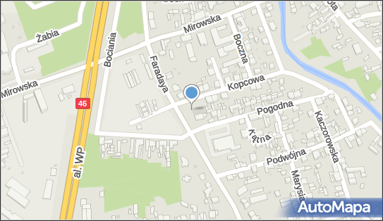 Paczkomat InPost CZE77M, Kopcowa 2, Częstochowa 42-202