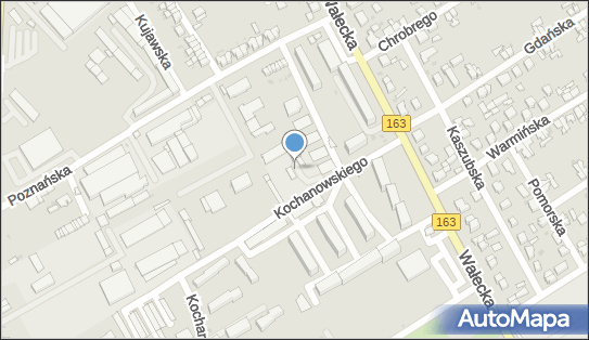 Paczkomat InPost CZI02N, Kochanowskiego 21, Czaplinek 78-550