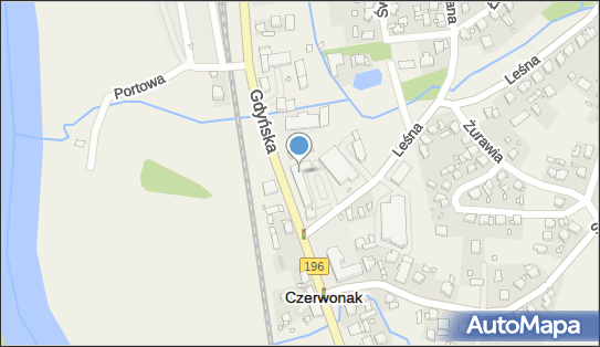 Paczkomat InPost CZK01HP, Leśna 1A, Czerwonak 62-004