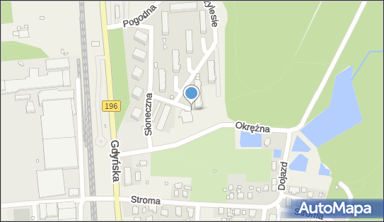 Paczkomat InPost CZK01M, Os. Przylesie 9, Czerwonak 62-004