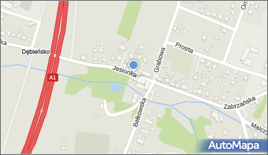 Paczkomat InPost CZL01M, Bełkowska 1, Czerwionka-Leszczyny 44-230