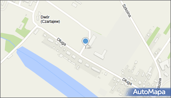 Paczkomat InPost CZTE01BAPP, Długa 130A, Czartajew 17-300