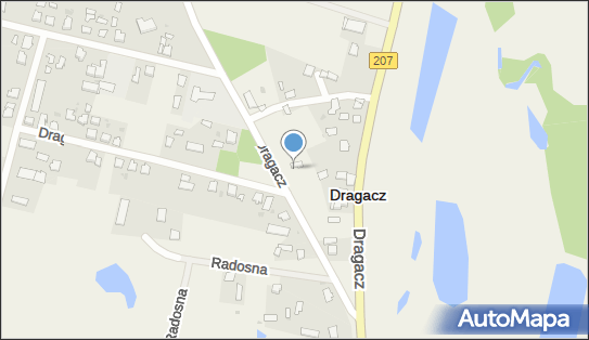 Paczkomat InPost DAG01M, Dragacz 4, Dragacz 86-134