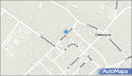 Paczkomat InPost DAL02BAPP, Plac Staszica 25 25, Daleszyce 26-021