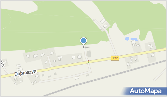 Paczkomat InPost DAZ01M, Dąbroszyn 106A, Dąbroszyn 66-460