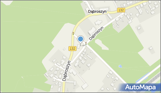 Paczkomat InPost DAZ02M, Dąbroszyn 32 a, Dąbroszyn 66-460