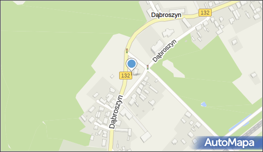 Paczkomat InPost DAZ02M, Dąbroszyn 32 a, Dąbroszyn 66-460