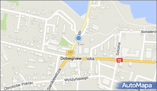 Paczkomat InPost DBG01BAPP, Wojska Polskiego 1B, Dobiegniew 66-520