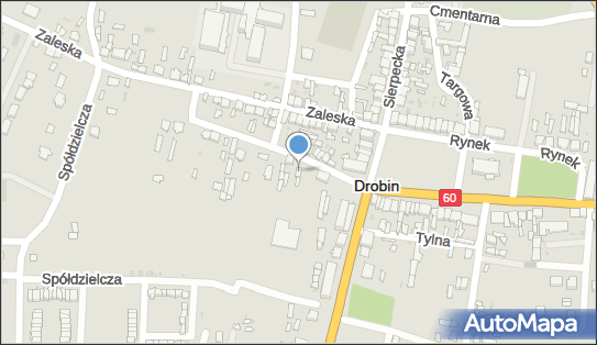 Paczkomat InPost DBN01M, Gospodarska 7, Drobin 09-210