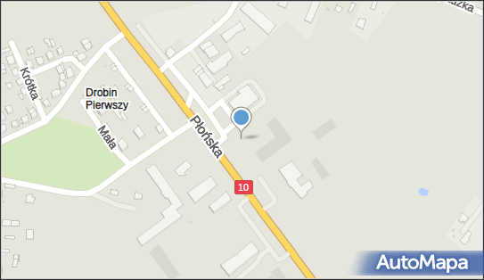 Paczkomat InPost DBN02A, Płońska 9, Drobin 09-210