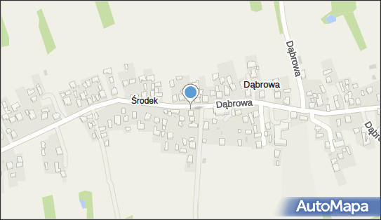 Paczkomat InPost DBV01M, Dąbrowa 37, Dąbrowa 36-071